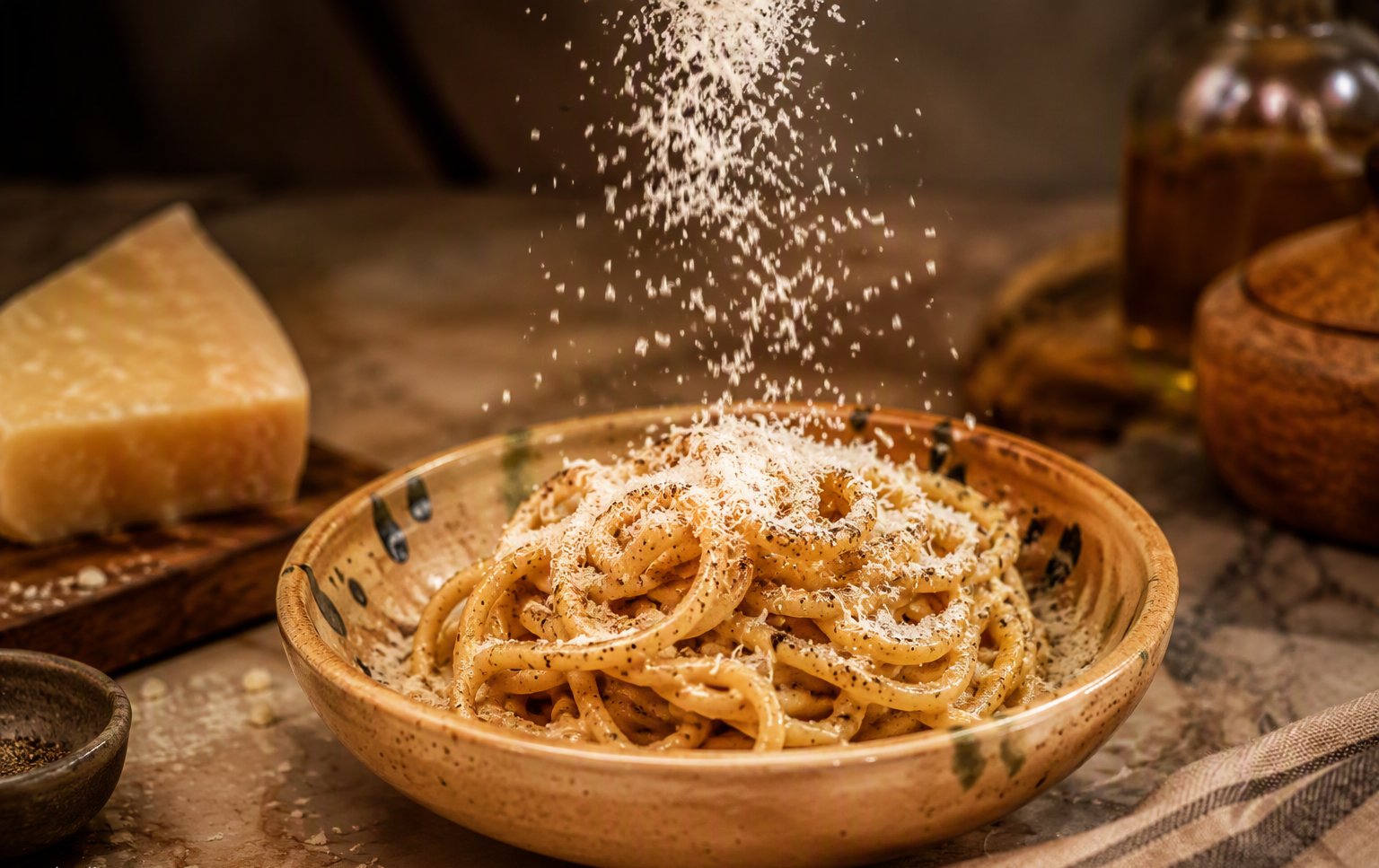 Umbrichelli cacio e pepe